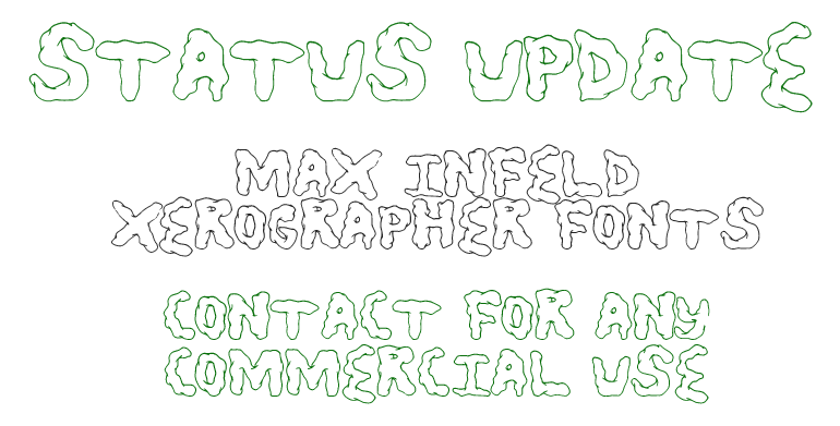 Status Update Font / Display - FontPlanet