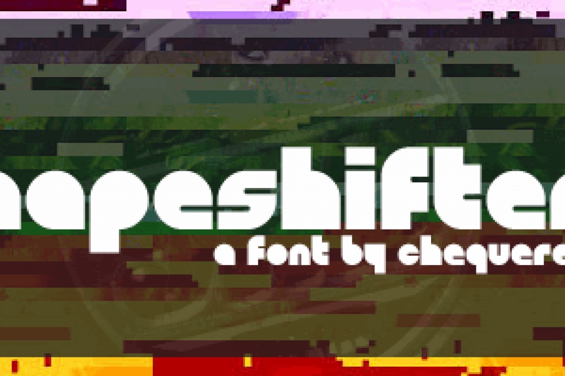 Shapeshifting Lettering Shapeshifters Font / Display - FontPlanet