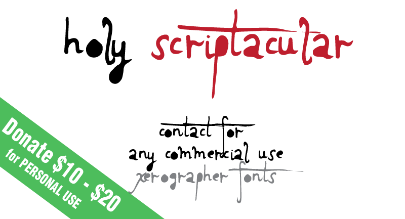 Holy Scriptacular Font / Handwriting - FontPlanet
