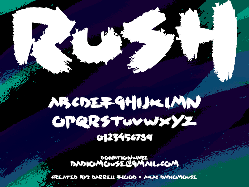 Rush Font / Handwriting - FontPlanet